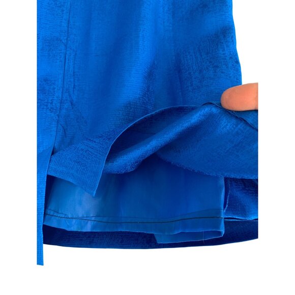 Safe Silk Adrianna Papell Womens 2-Piece Silk Skirt Set Size 8 RHH10562 Lined - Picture 11 of 12